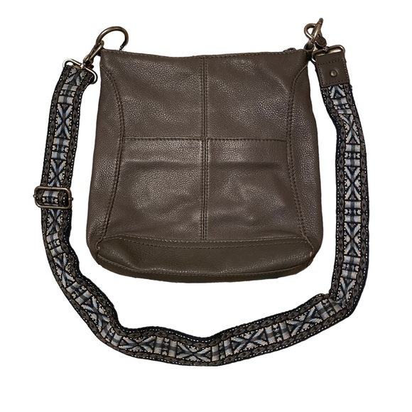 The Sak Bags The Sak Lucia Slate Grey Leather Crossbody Poshmark